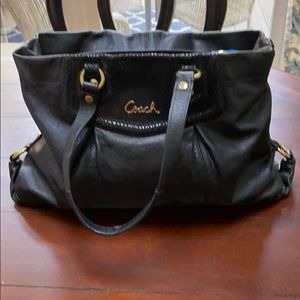 Coach leather purse